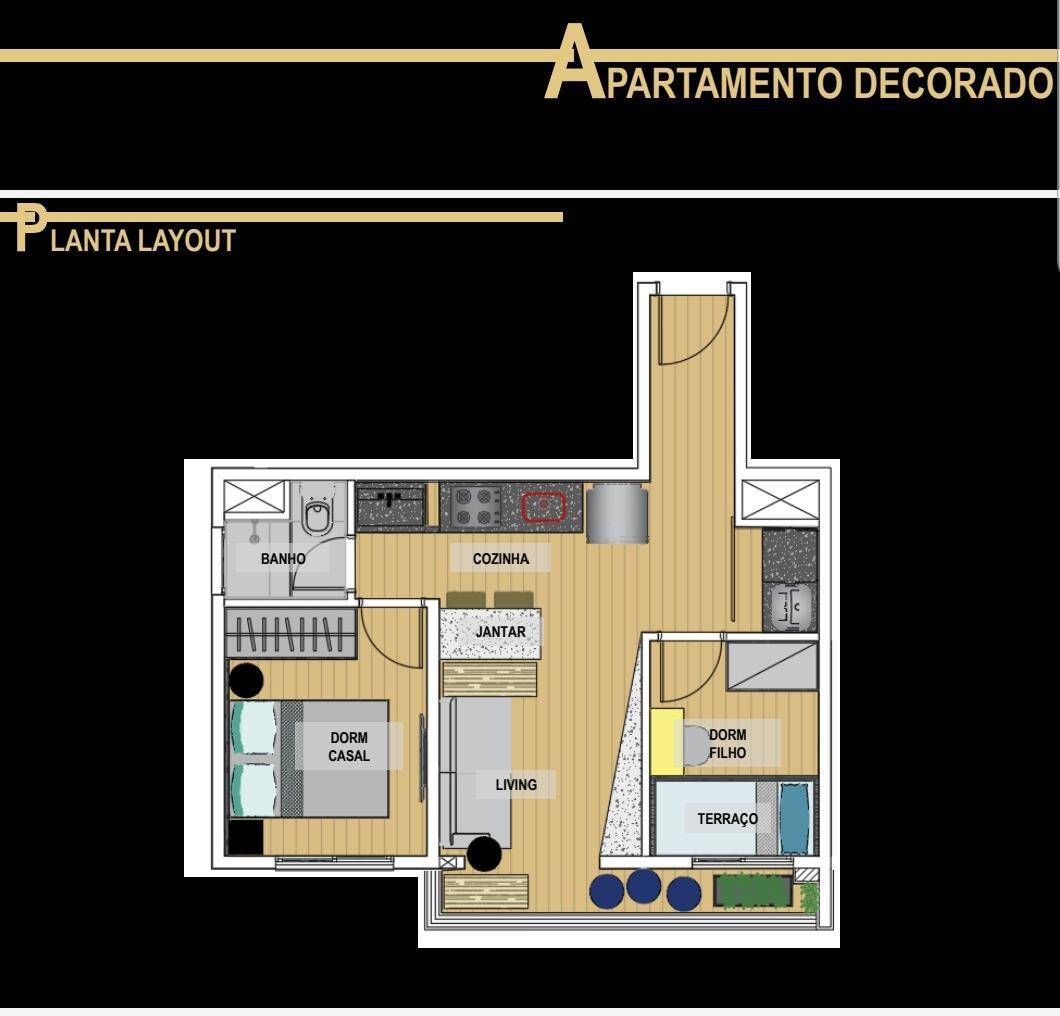Apartamento, 2 quartos, 37 m² - Foto 18