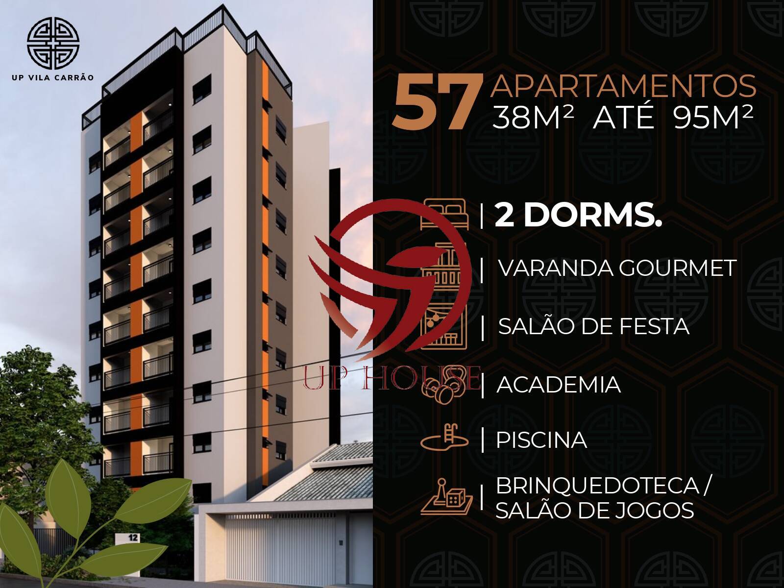 Apartamento, 2 quartos, 39 m² - Foto 1